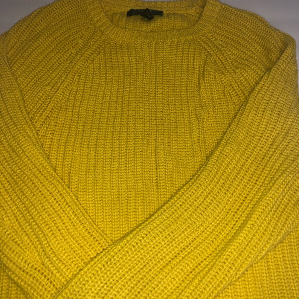 Yellow Ralph Lauren Sweater - Picture 2 of 3